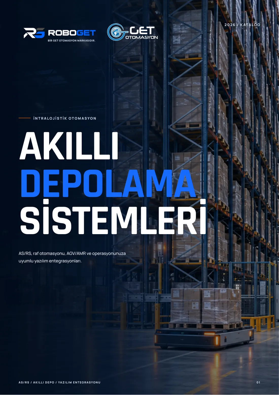 ROBOGET AS/RS kataloğu, sayfa 1