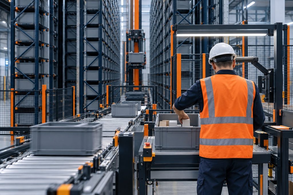 Mini-Load Sistemleri: Kasa ve Koli Depolama Otomasyonu